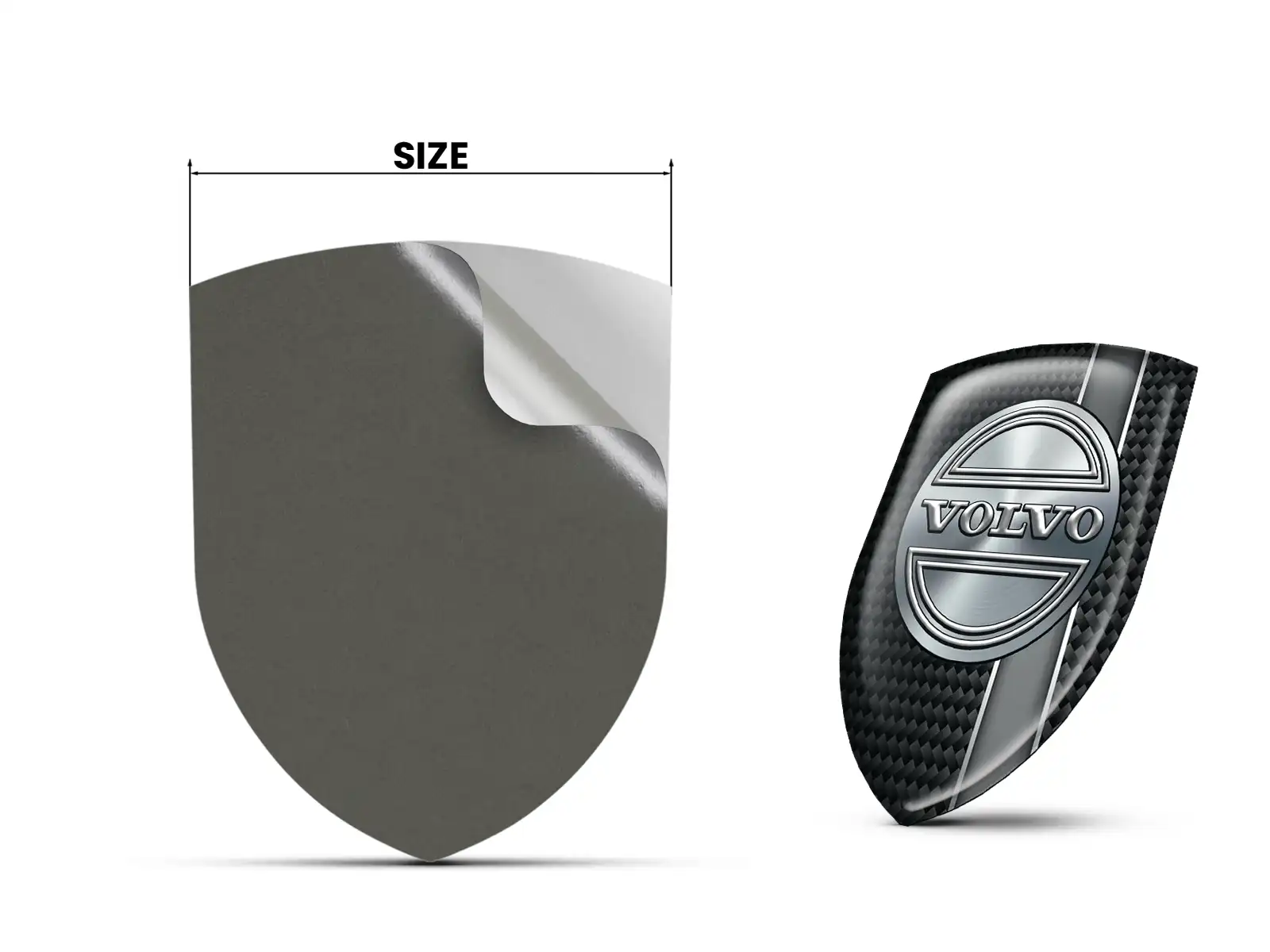 Volvo Stoßsticker Druck Modern Pro Max Robust